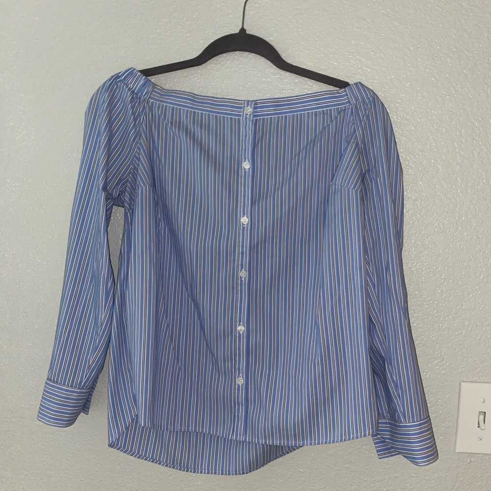 Express off the shoulder top Greece inspired